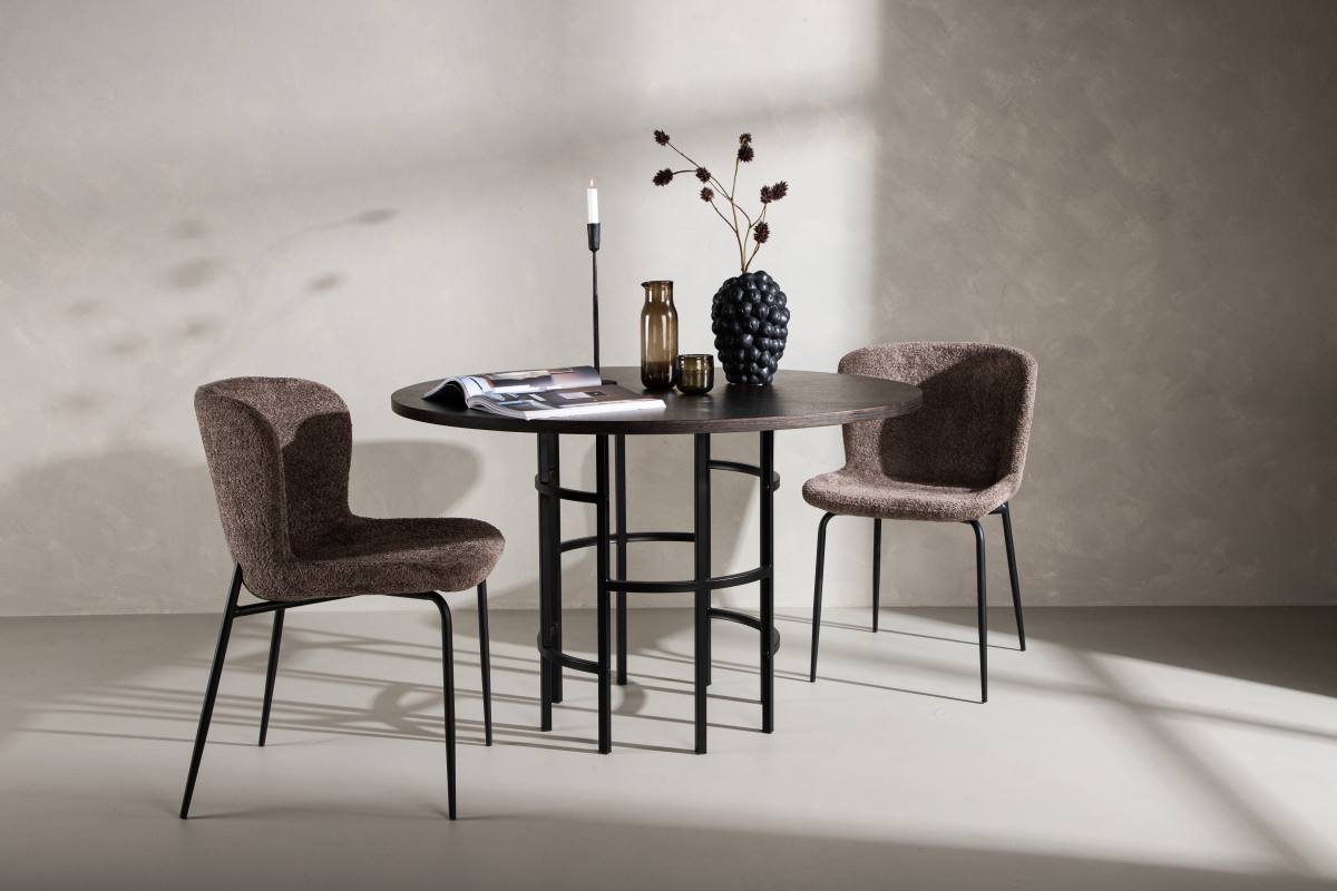 VENTURE DESIGN Copenhagen spisebord, rund, produktbillede 10 af 10, Spiseborde hos HomeNordic
