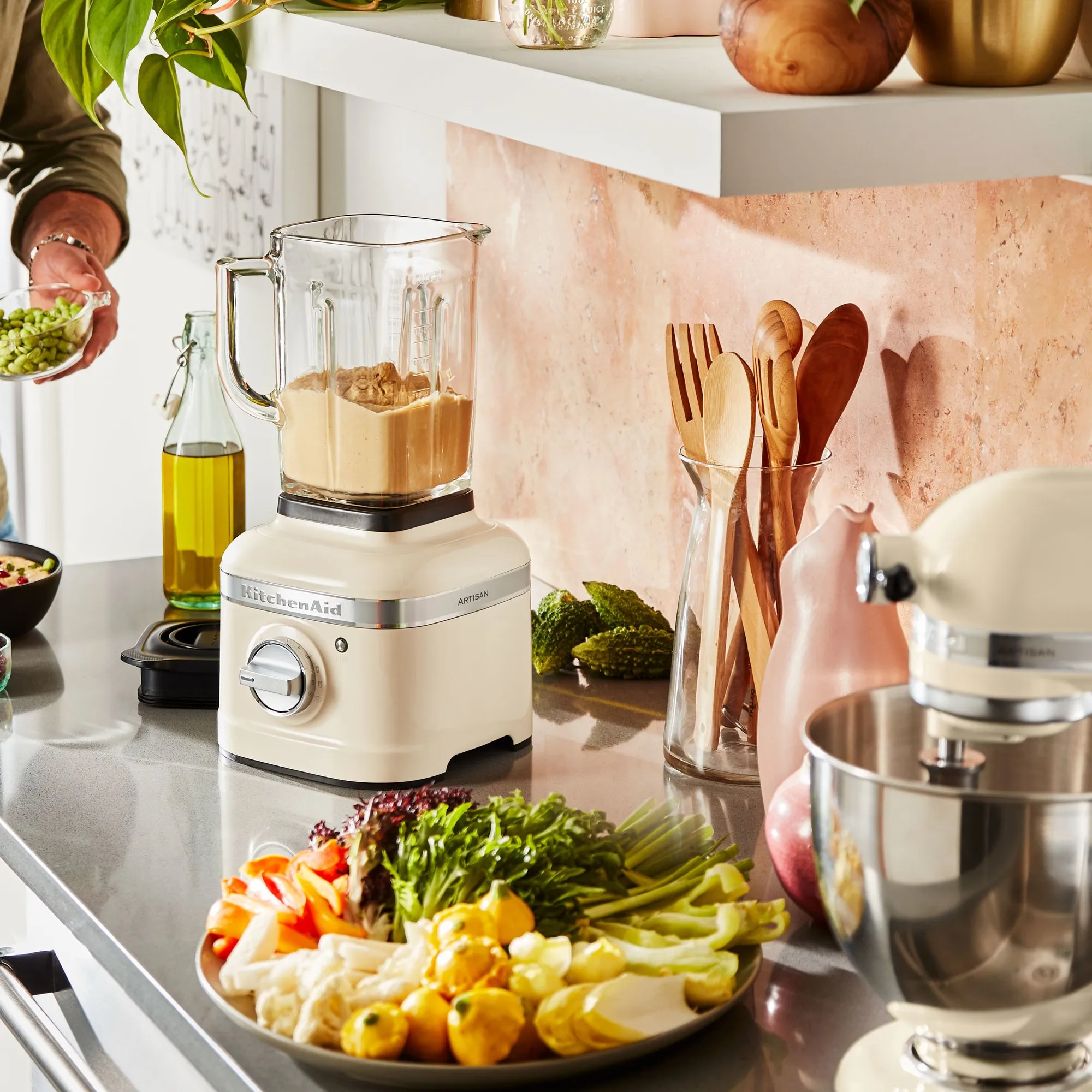 Artisan K400 Blender, Creme, produktbillede 3 af 6, Blendere hos HomeNordic