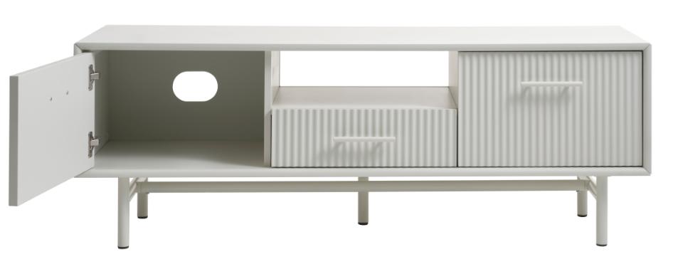 Palma TV-bord, m. 2 låger og 1 skuffe, produktbillede 4 af 9, TV-borde hos HomeNordic