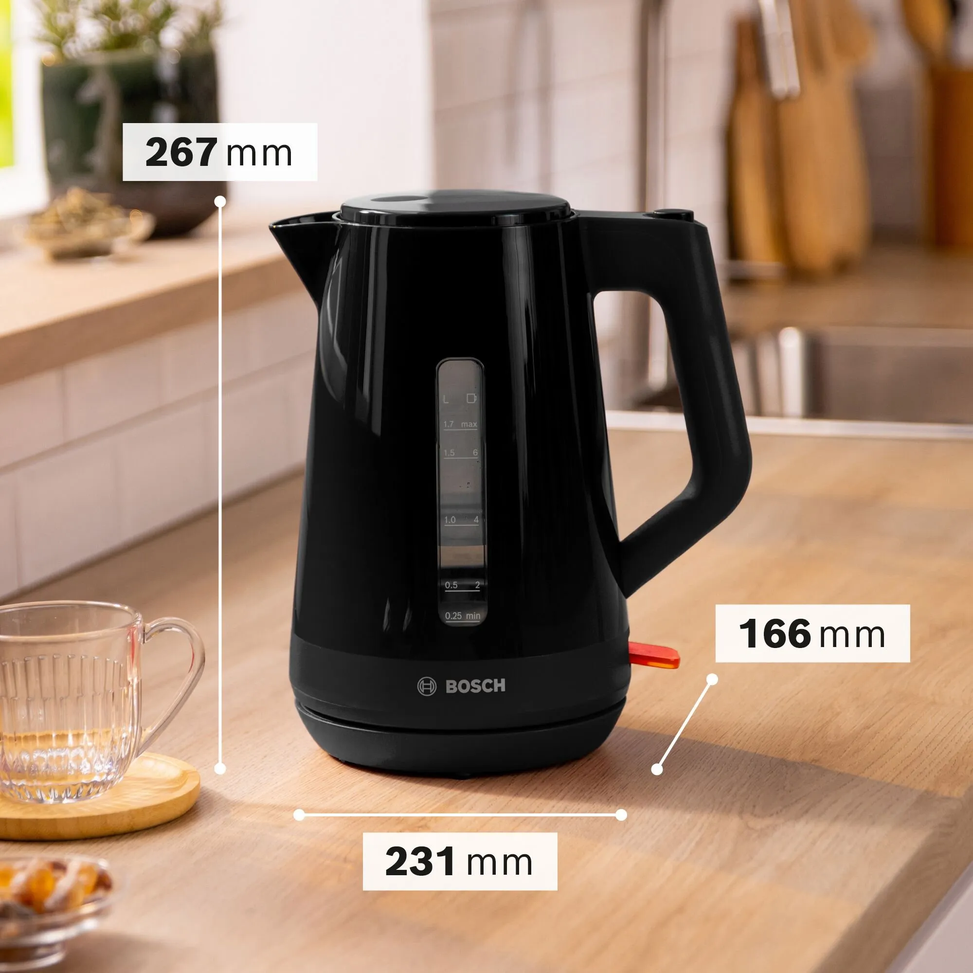 MyMoment Elkedel 1.7 L Sort, produktbillede 6 af 10, Elkedler hos HomeNordic