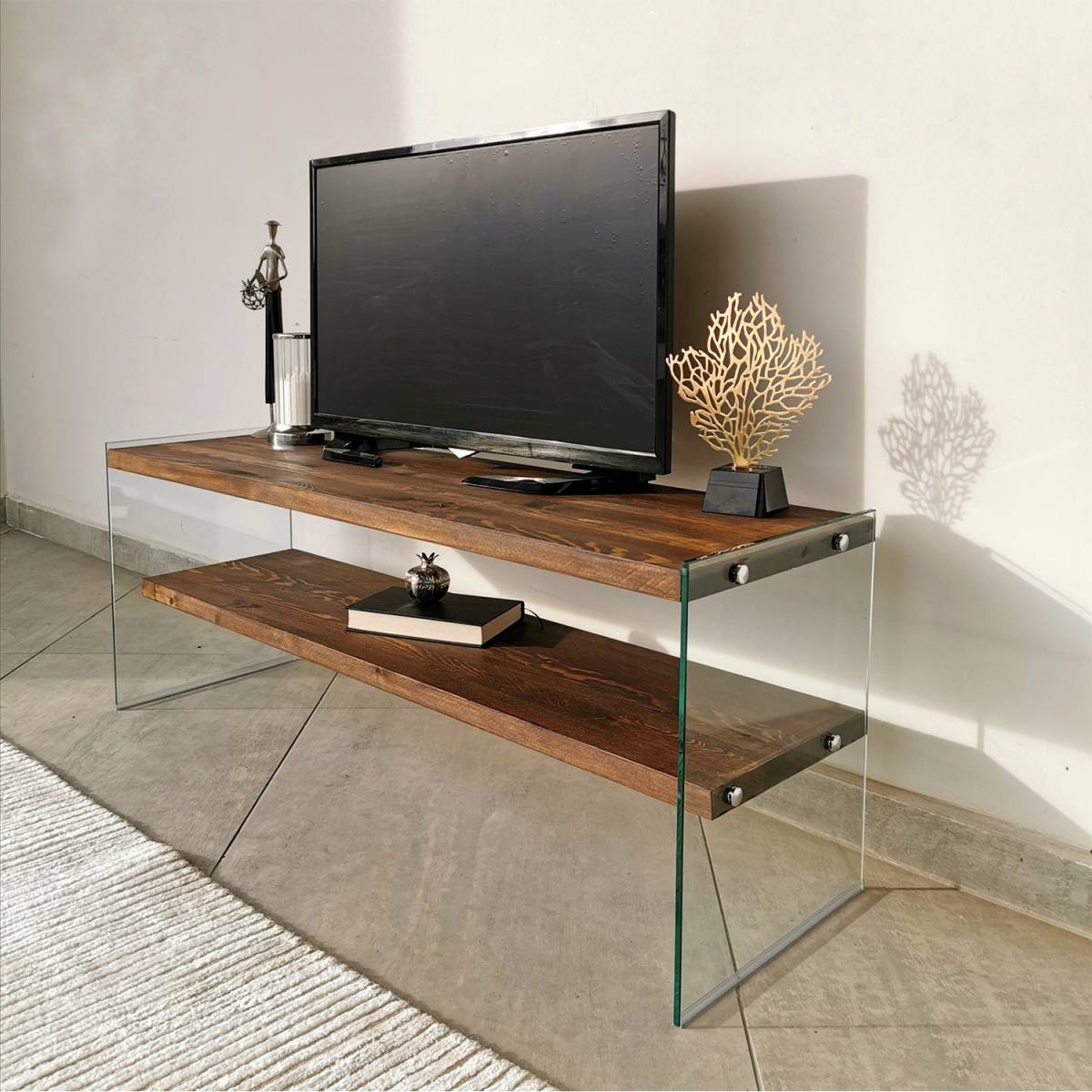 NORDVÄRK TV103 TV-bord, m. 1 hylde, produktbillede 7 af 7, TV-borde hos HomeNordic