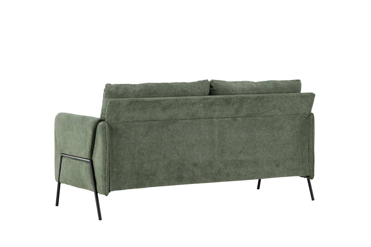 Oban - 2 personers sofa i grønt stof – billede 8