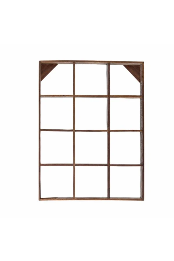 Tilo Hylde, Brun, Genanvendt Træ, 12 rum, L53xH70xW10 cm, produktbillede 2 af 6, Hylder hos HomeNordic