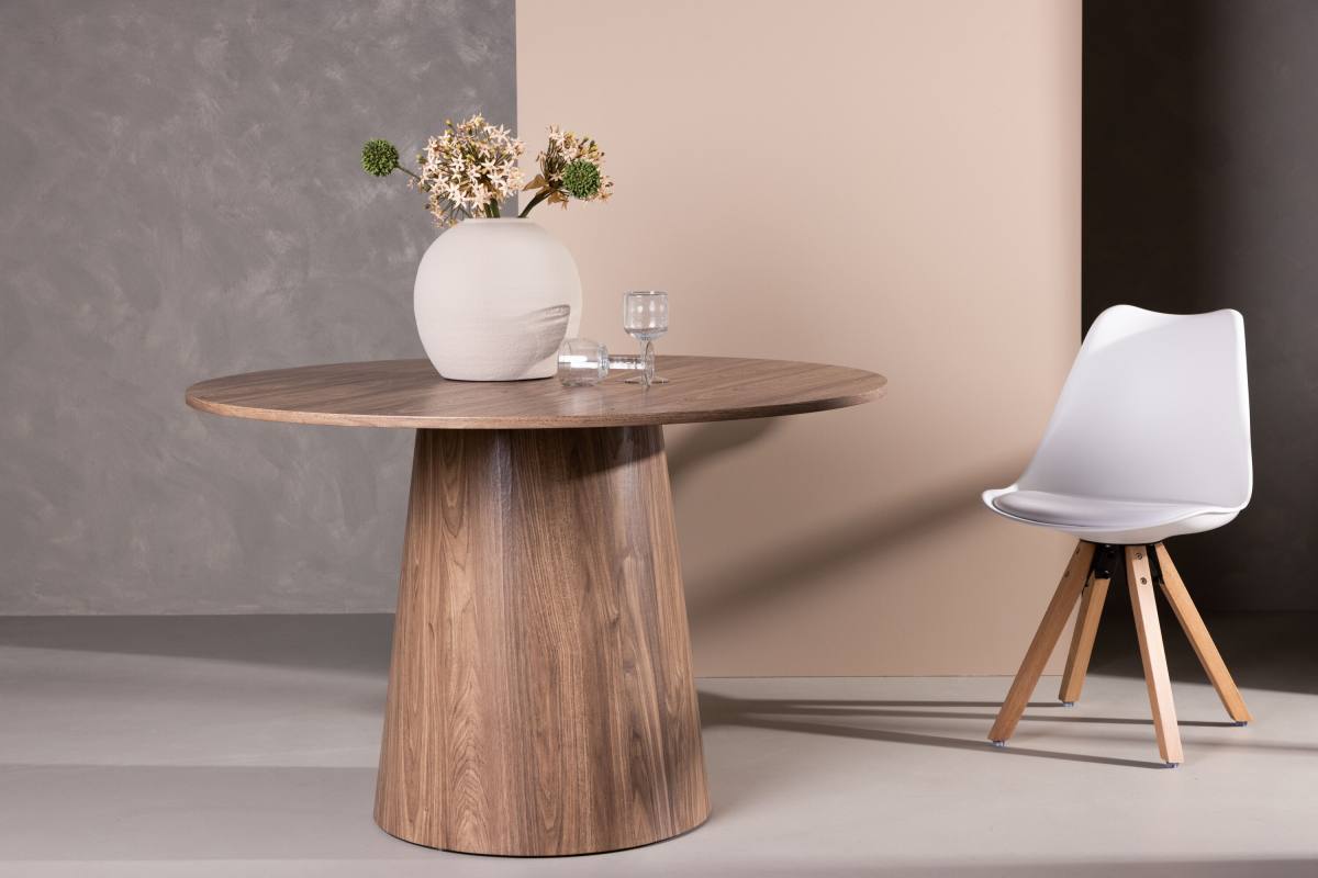 VENTURE DESIGN Lanzo spisebord, rund, produktbillede 15 af 15, Spiseborde hos HomeNordic