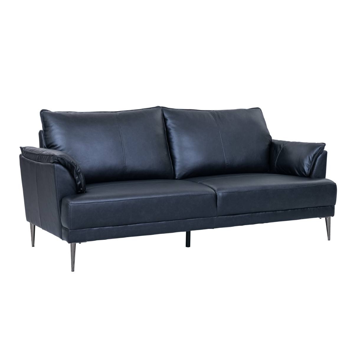 Jazz sofa i sort okselæder, Sofaer hos HomeNordic