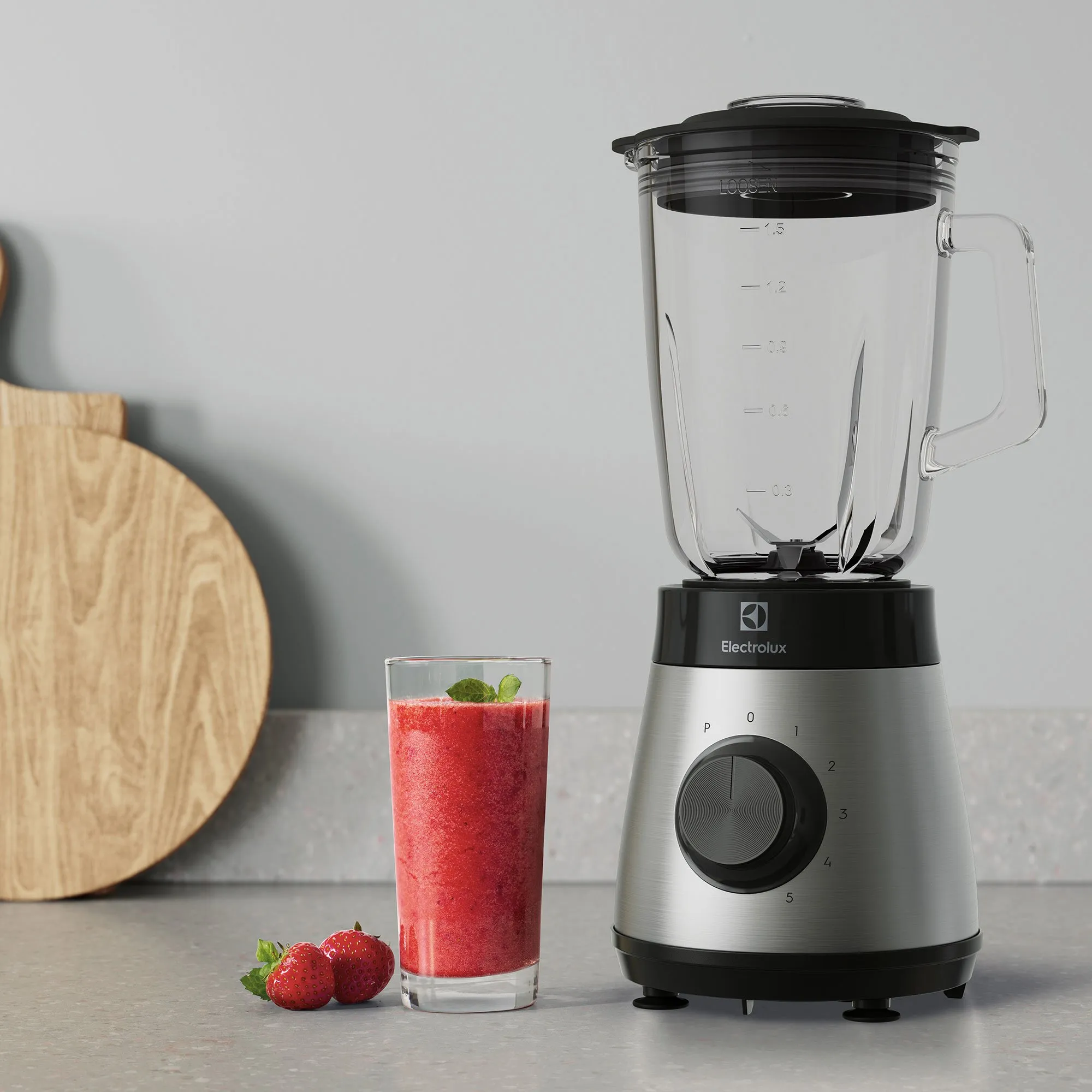 Create 4 E4TB1-6ST blender 1,5 liter, rustfri, produktbillede 2 af 3, Blendere hos HomeNordic