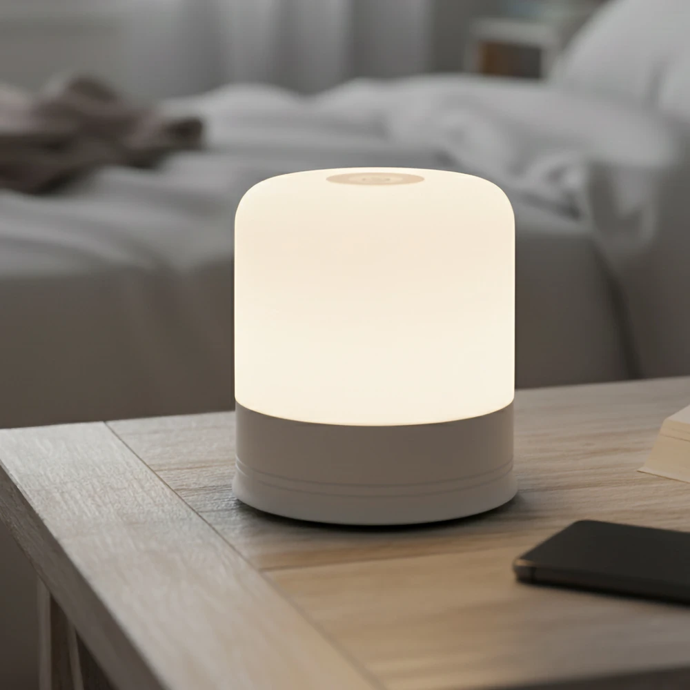 Opladelig LED bord/natlampe, Bordlamper hos HomeNordic