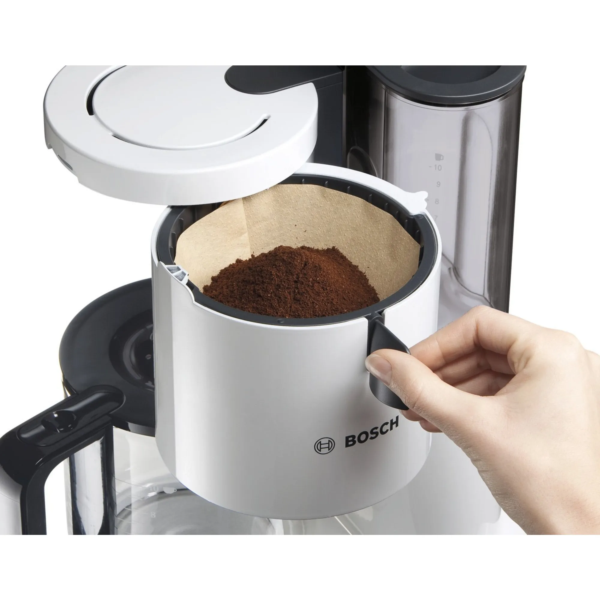 TKA8011 kaffemaskine hvid, produktbillede 7 af 8, Kaffemaskiner hos HomeNordic