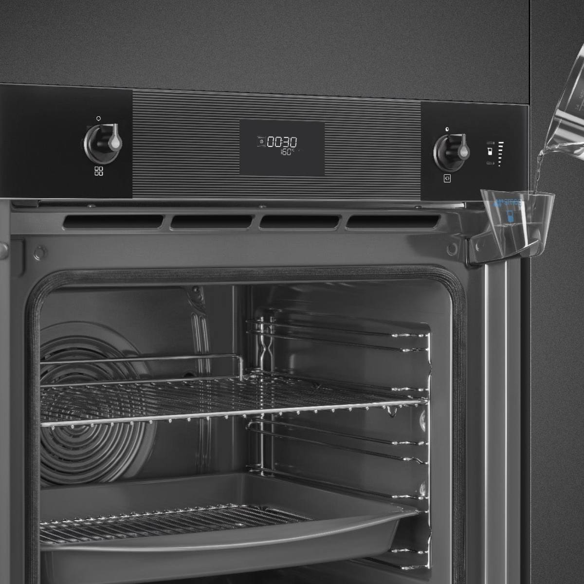 SMEG Indbygningsovn SOP6101S2B3, produktbillede 3 af 11, Ovne hos HomeNordic