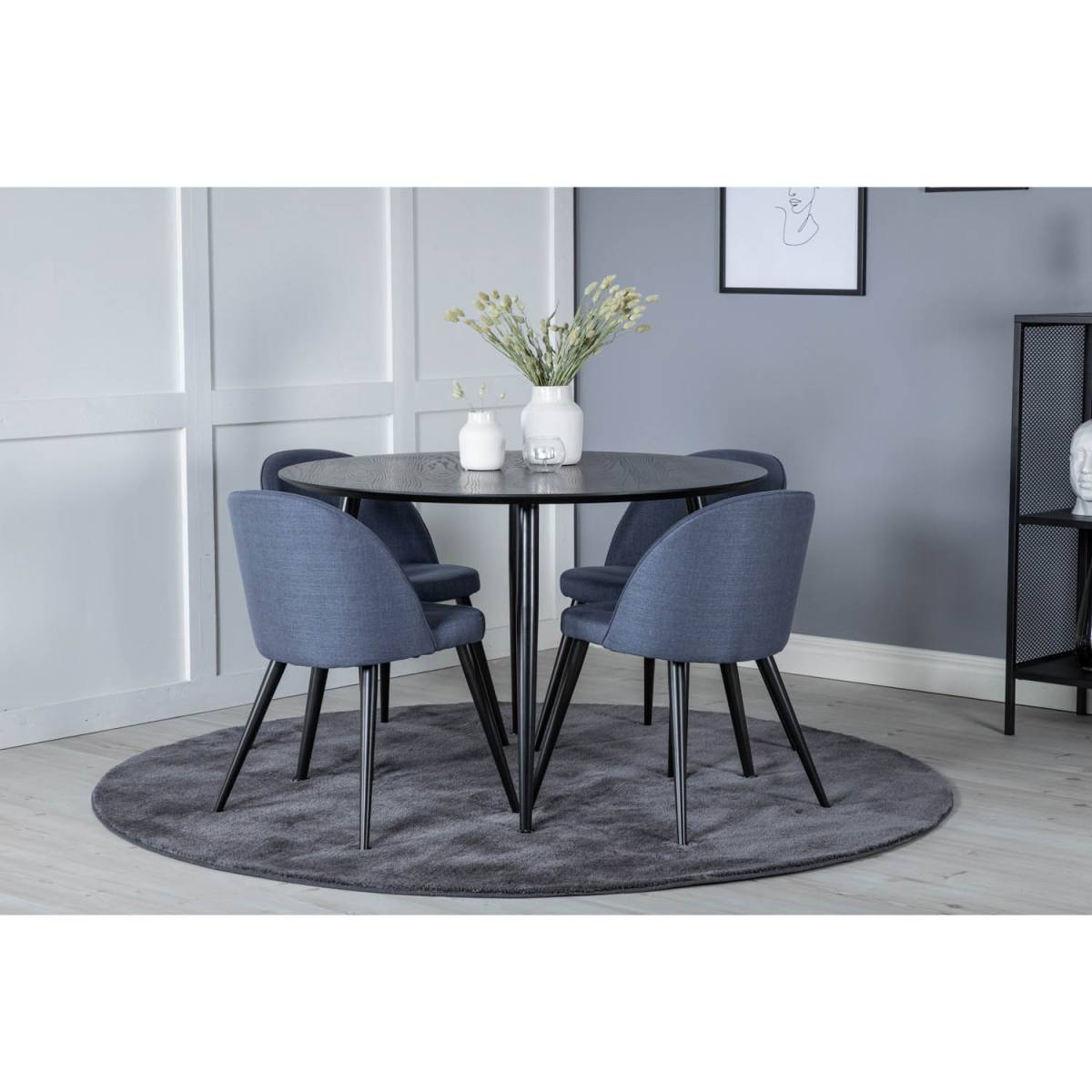 Venture Design Dipp spisebord, rund, produktbillede 8 af 8, Spiseborde hos HomeNordic