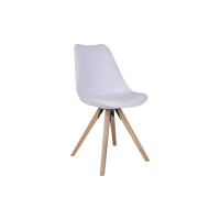 Spisebord i hvid og natur Ø105,h75 cm, produktbillede 14 af 19, Spiseborde hos HomeNordic