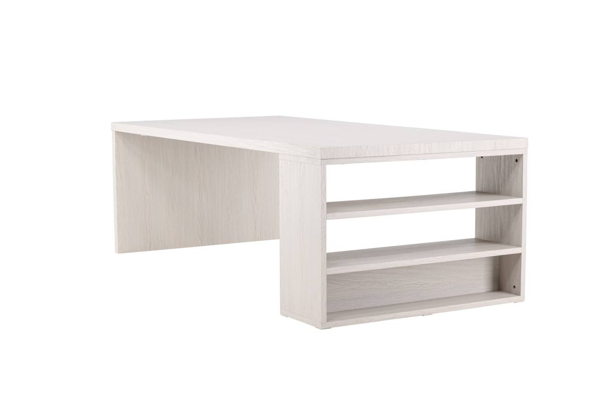 VENTURE DESIGN Mika spisebord, m. 2 hylder, Spiseborde hos HomeNordic