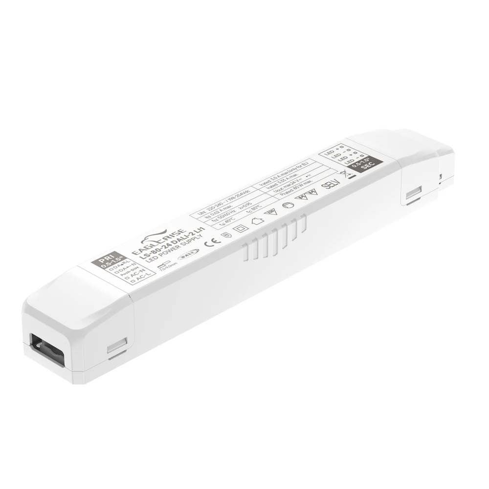 Eaglerise 80W / 24V DC dæmpbar strømforsyning, Strømforsyninger hos HomeNordic
