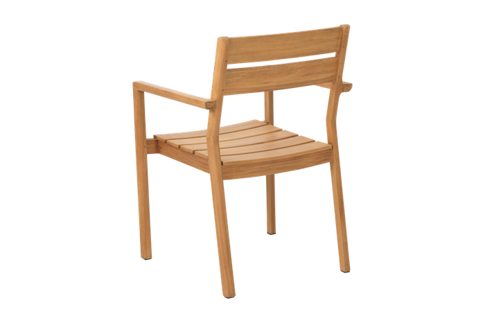 Delia teak stabelstol, produktbillede 2 af 2, Sofaer & stole hos HomeNordic