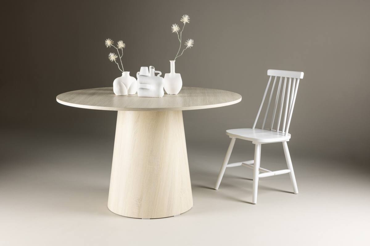 VENTURE DESIGN Lanzo spisebord, rund, produktbillede 15 af 15, Spiseborde hos HomeNordic