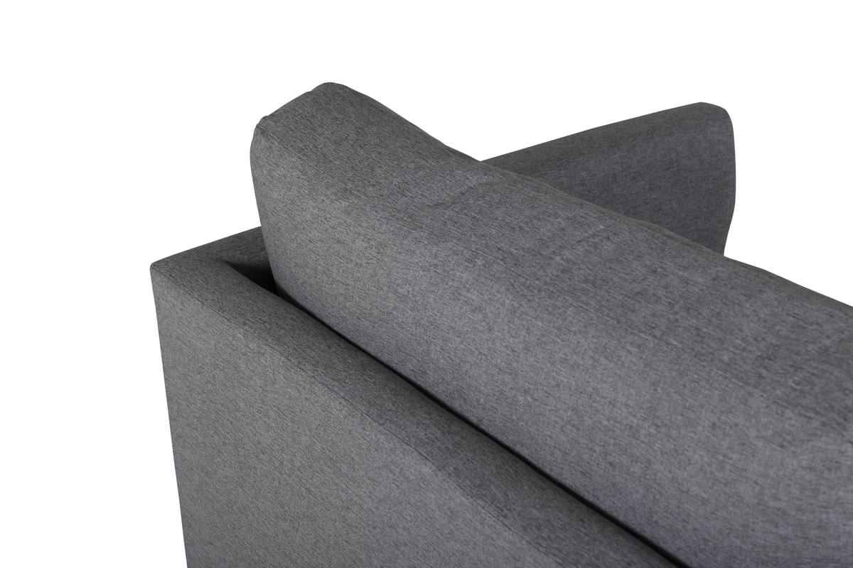 Polar - Lænestol i grå polyester, produktbillede 3 af 10, Lænestole hos HomeNordic