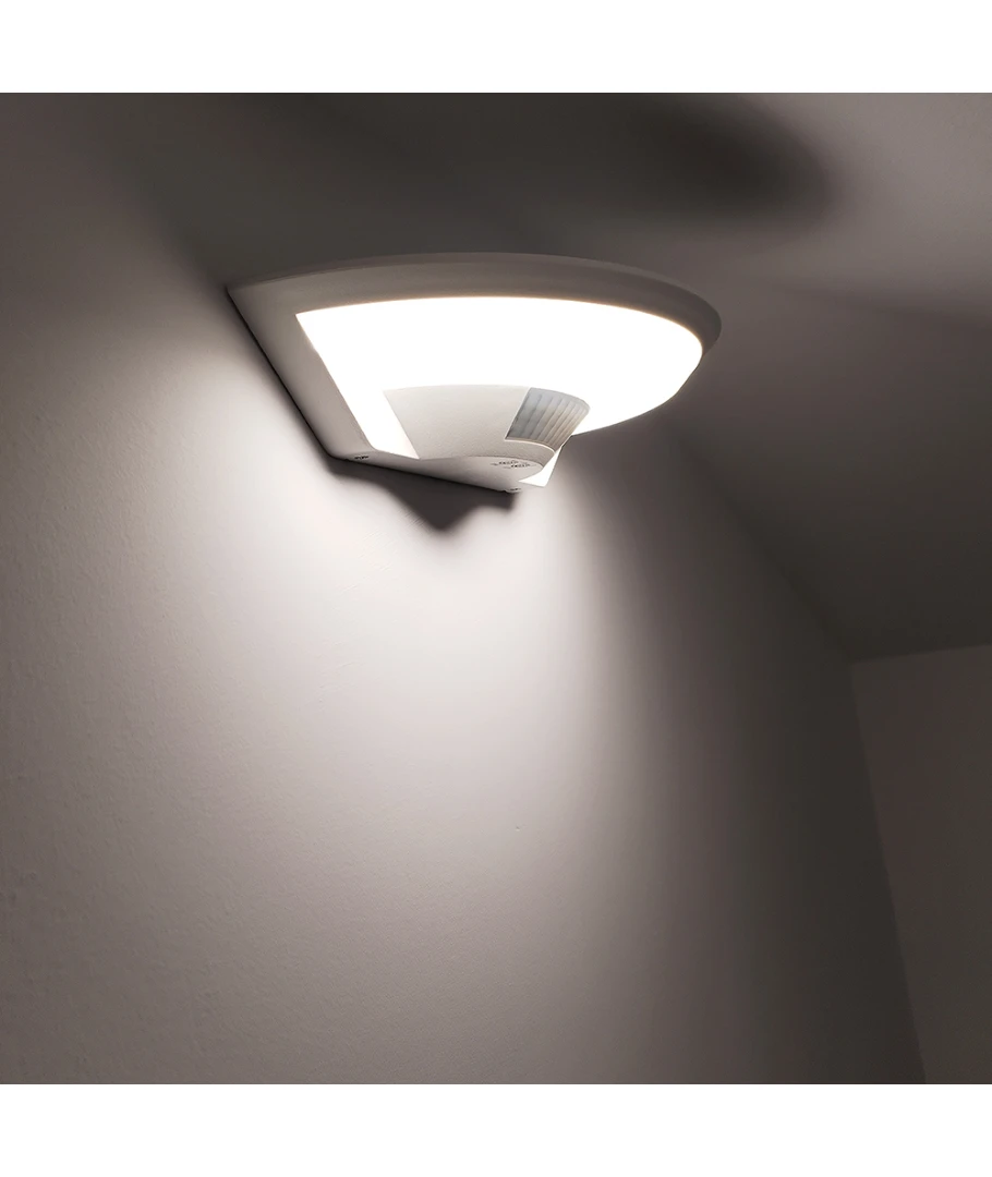 10W LED udendørs væglampe med PIR sensor, produktbillede 6 af 15, Væglamper hos HomeNordic