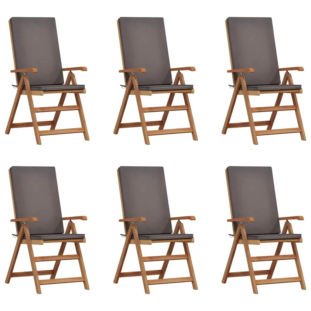 Havestol 57 X 71,5 X 104 Cm Massiv Teaktræ, produktbillede 2 af 12, Havestole i teaktræ hos HomeNordic