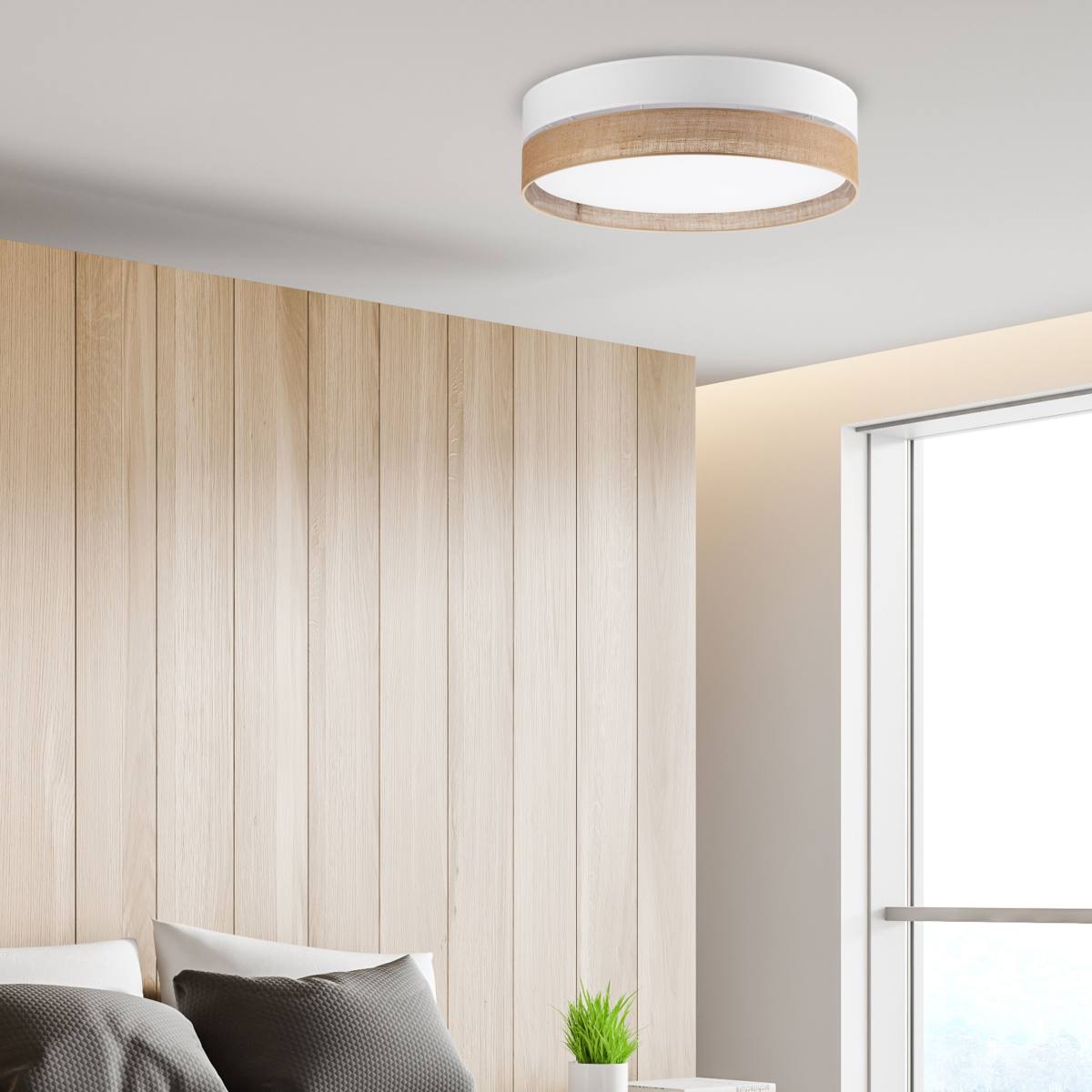 TK Linobianco loftlampe, produktbillede 4 af 4, Loftlamper hos HomeNordic