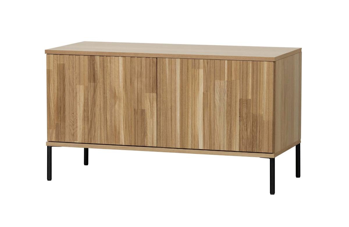 WOOOD EXCLUSIVE New Gravure TV-bord, m. 2 push to open låger, produktbillede 2 af 7, TV-borde hos HomeNordic
