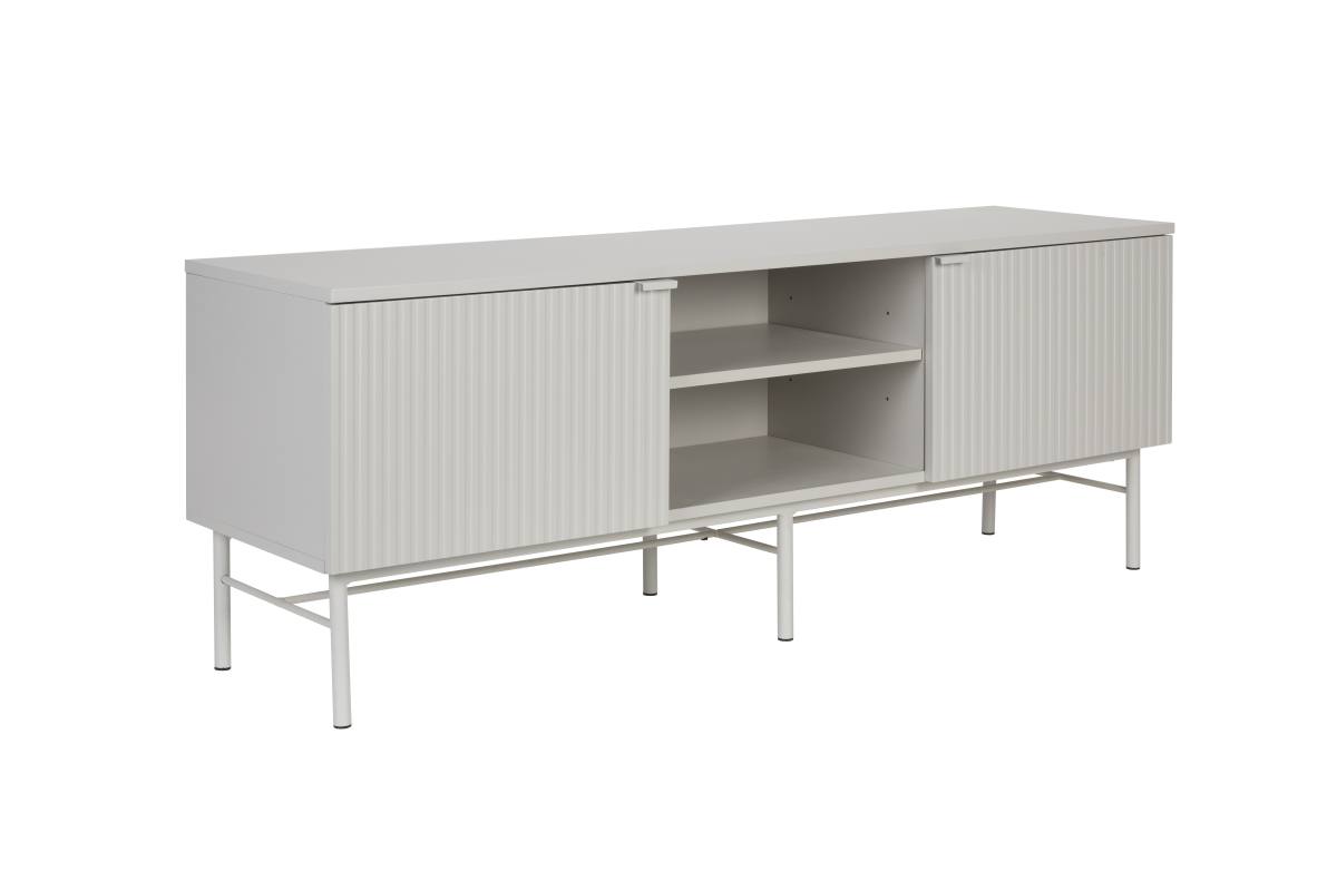 WHITE LABEL LIVING Cayo Lav TV-bord, m. 2 låger og 3 hylder, TV-borde hos HomeNordic