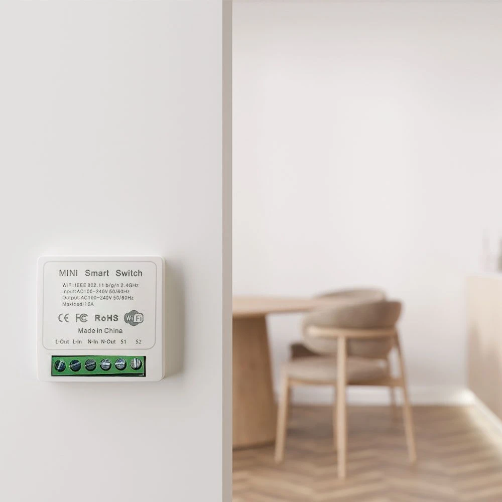 Wi-Fi Smart Switch, 10A, Andre varer hos HomeNordic