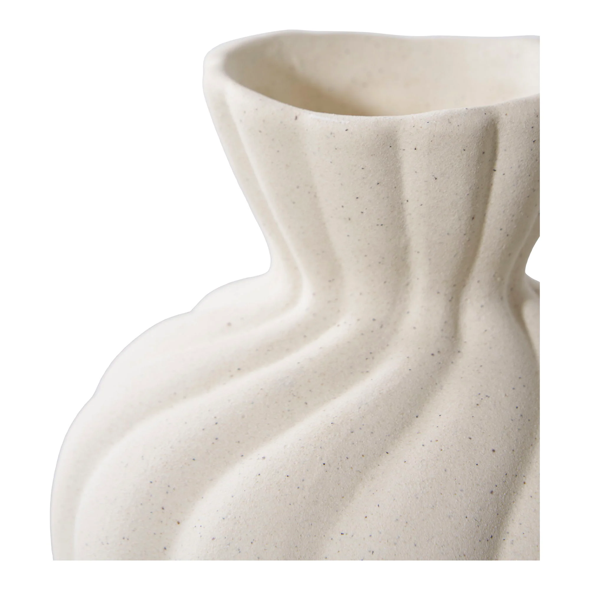 Vase - Vase, Keramik, Hvid Sæt Af 2, produktbillede 4 af 9, Vaser hos HomeNordic
