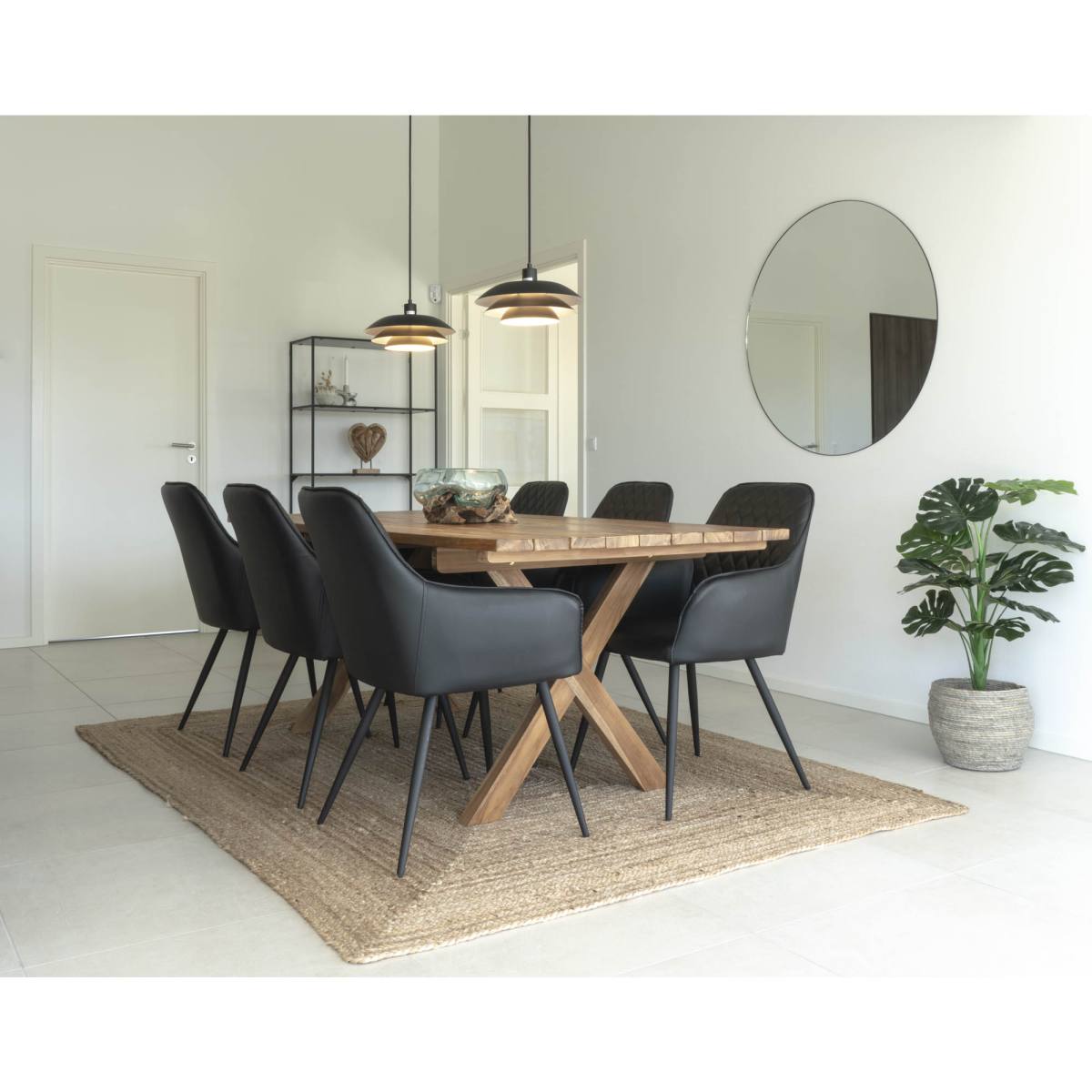 House Nordic Jersey Spejl, produktbillede 4 af 5, Spejle hos HomeNordic