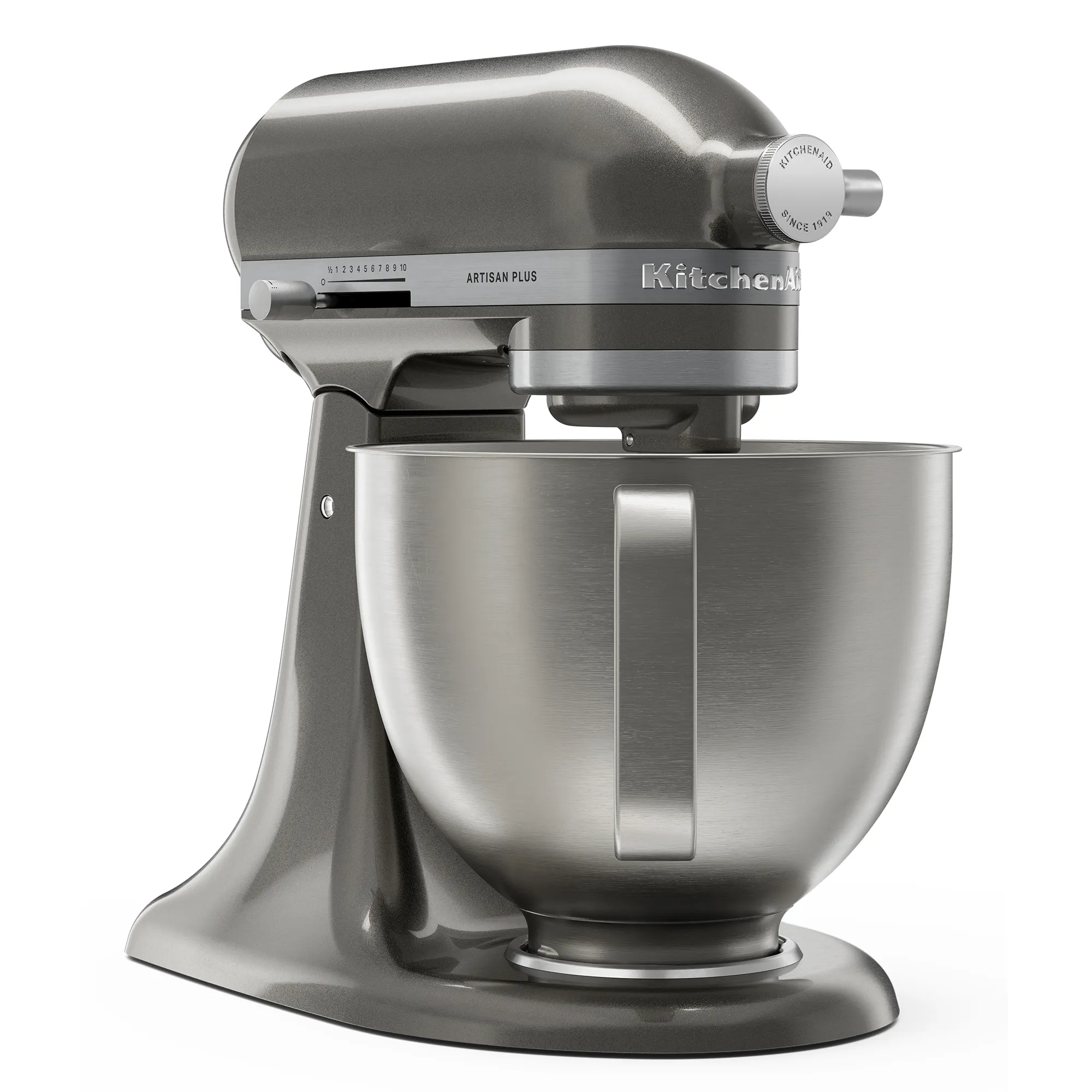 Artisan Plus køkkenassistent 4,7 liter, medallion silver, produktbillede 3 af 5, Røremaskiner hos HomeNordic