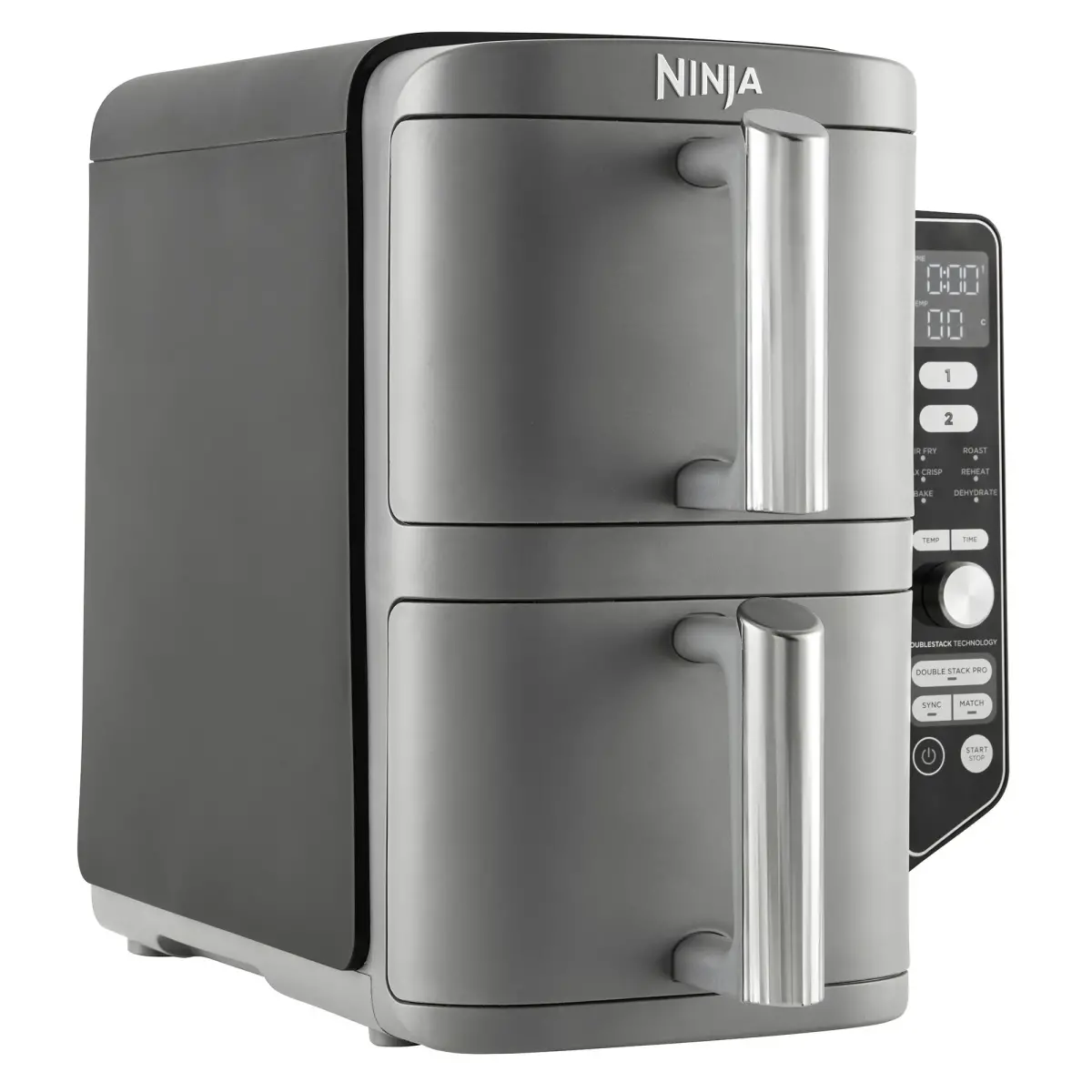 Double Stack XL Airfryer, 9,5 liter, produktbillede 2 af 11, Airfryers hos HomeNordic