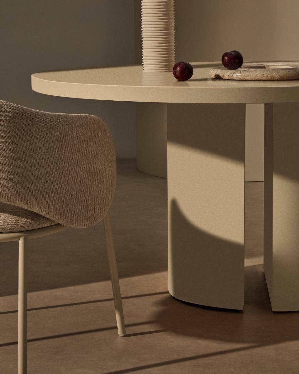 KAVE HOME Nealy spisebord, rund, produktbillede 6 af 6, Spiseborde hos HomeNordic