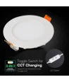 V-Tac 6W rundt LED indbygningspanel, produktbillede 13 af 19, Andre varer hos HomeNordic