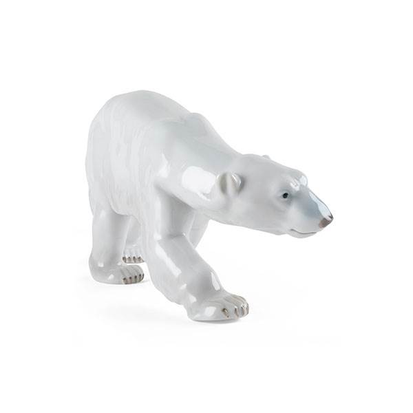 Royal Copenhagen Figurer Gående isbjørn, 14 cm : Erling Christensen hos HomeNordic
