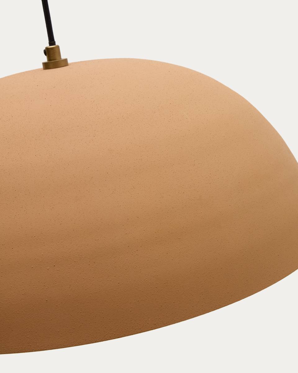 KAVE HOME Nibla loftlampe, rund -terracotta-effekt metal (Ø46), produktbillede 2 af 3, Loftlamper hos HomeNordic