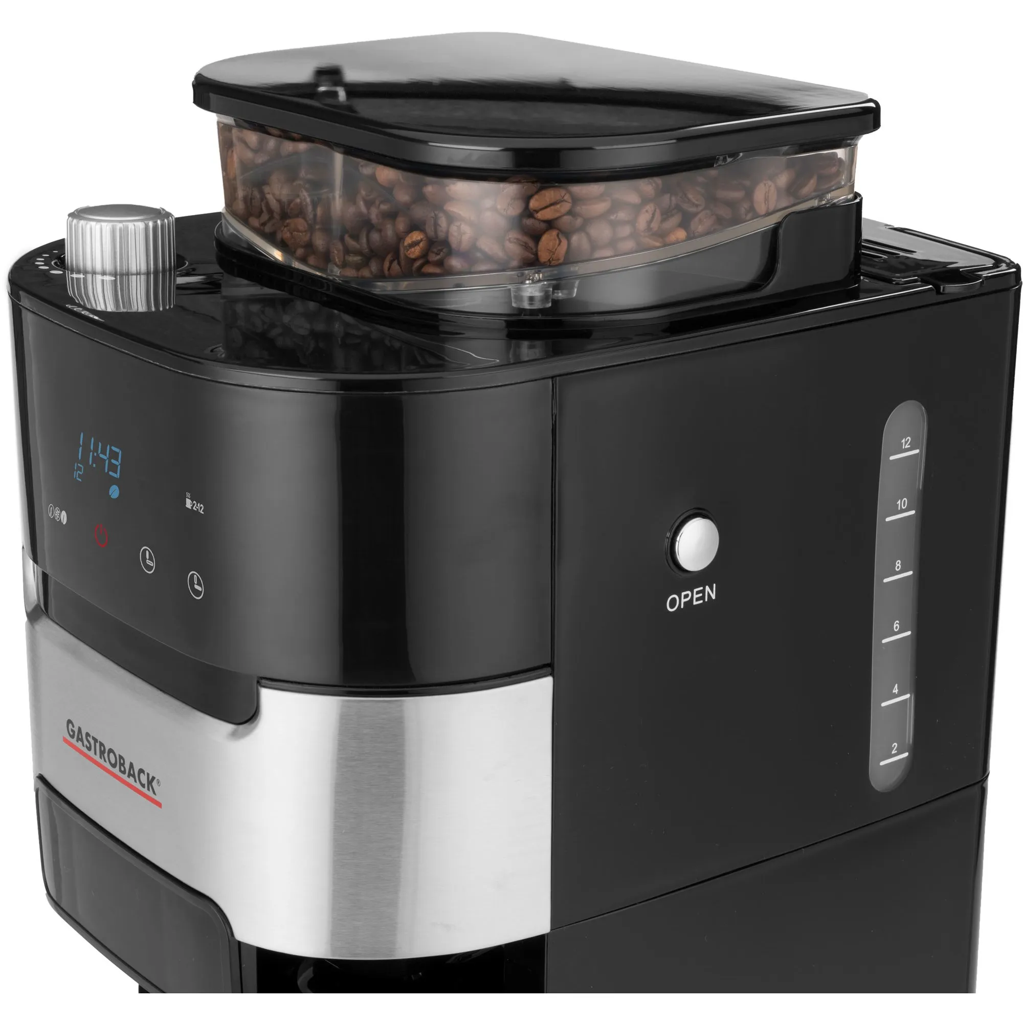 Grind & Brew Pro kaffemaskine med integreret kværn, produktbillede 4 af 7, Kaffemaskiner hos HomeNordic