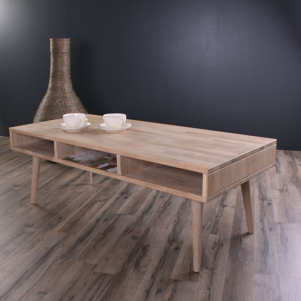 Belfort sofabord, massiv eg 60x120 cm, Sofaborde hos HomeNordic