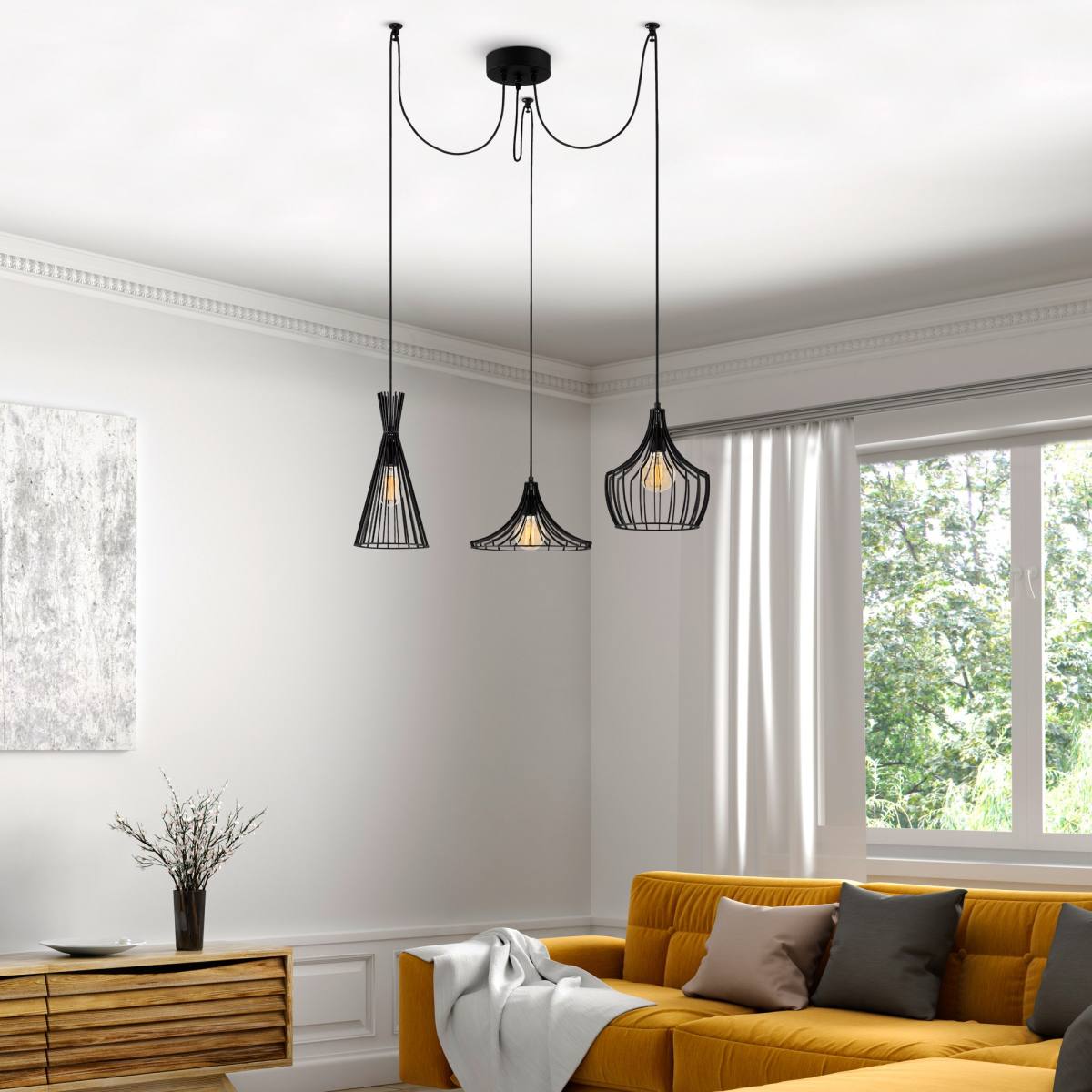 LUMI Bergerac loftlampe, produktbillede 5 af 7, Loftlamper hos HomeNordic