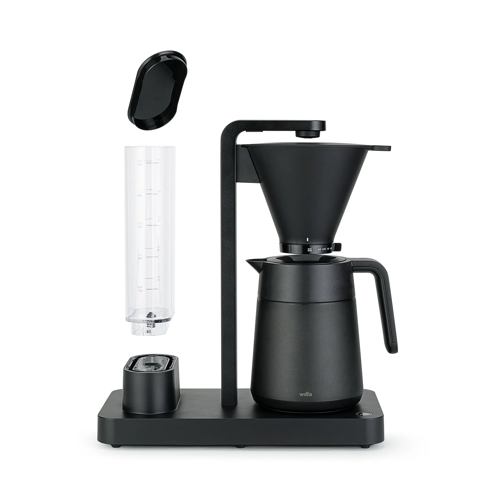 CM9B-T125 Termokaffemaskine 1,25 liter, mat sort, produktbillede 6 af 13, Kaffemaskiner hos HomeNordic