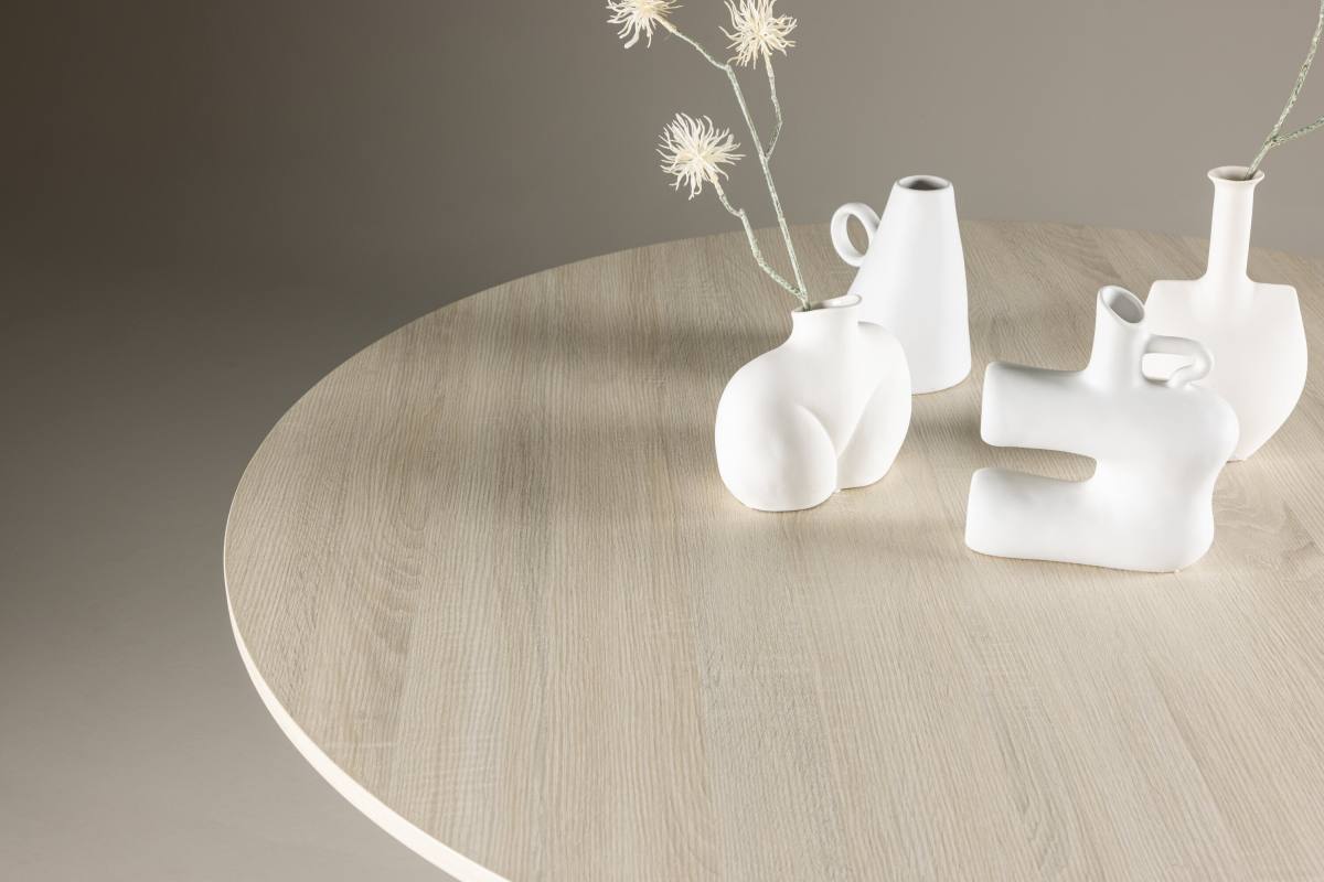VENTURE DESIGN Lanzo spisebord, rund, produktbillede 13 af 15, Spiseborde hos HomeNordic