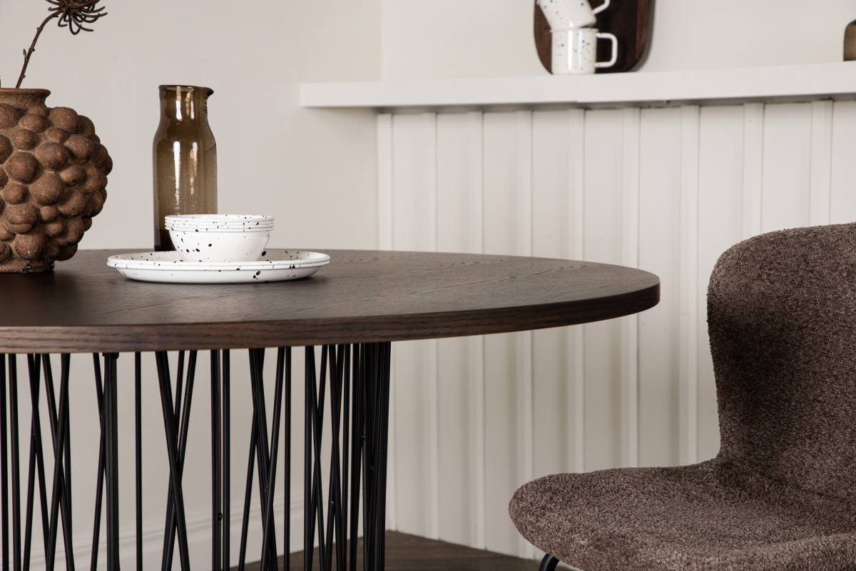 VENTURE DESIGN Stone spisebord, rund, produktbillede 4 af 5, Spiseborde hos HomeNordic