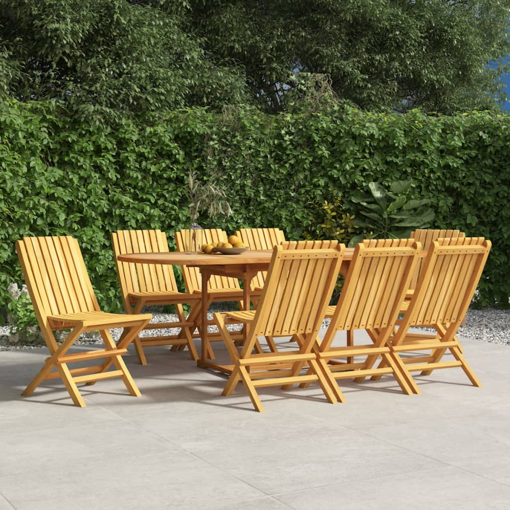 Havestole 61x67x90 Cm Foldbare Massivt Teaktræ, produktbillede 14 af 15, Havestole i teaktræ hos HomeNordic