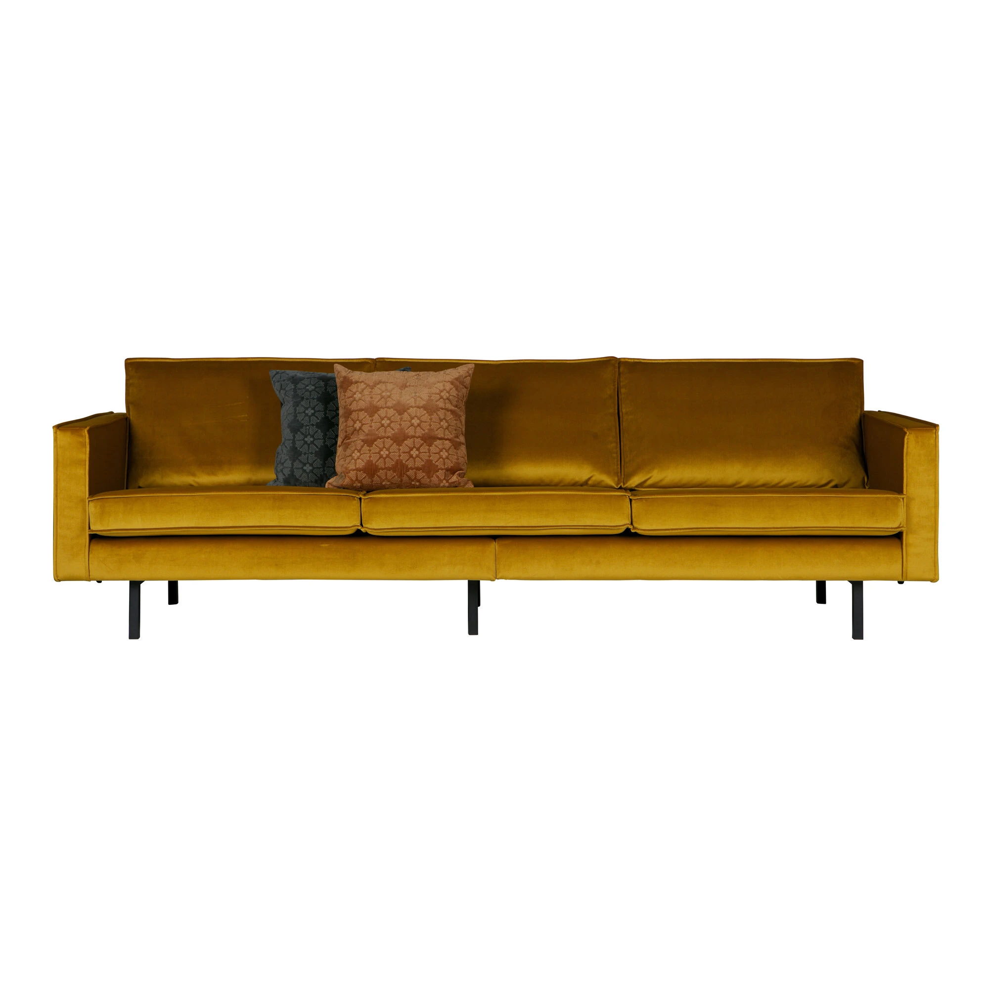 Rodeo 3-pers Sofa Velour, produktbillede 3 af 6, Sofaer hos HomeNordic