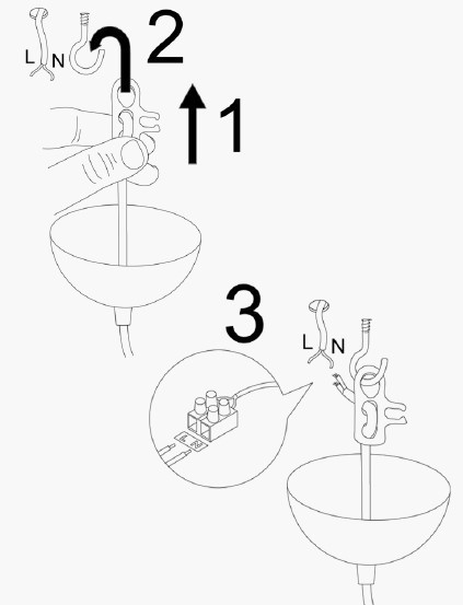 LUMI Serenara loftlampe, produktbillede 3 af 7, Loftlamper hos HomeNordic