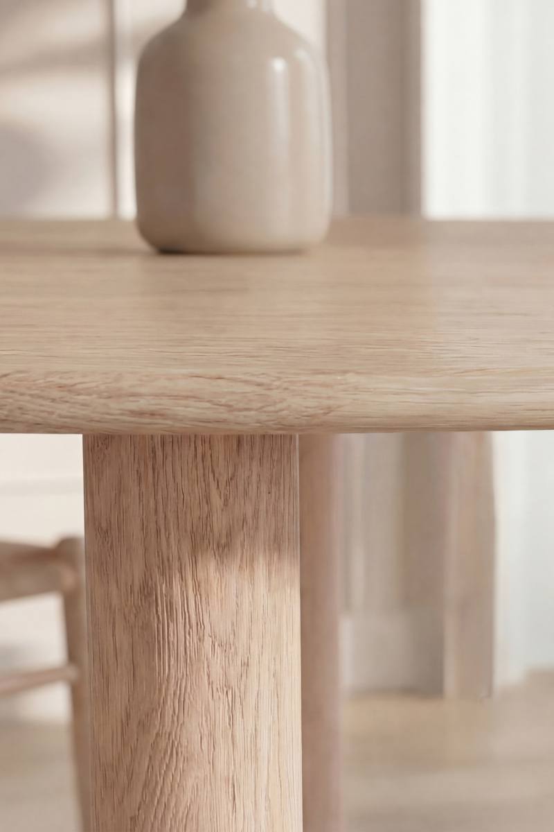 VENTURE HOME Hilo spisebord, oval, produktbillede 7 af 7, Spiseborde hos HomeNordic