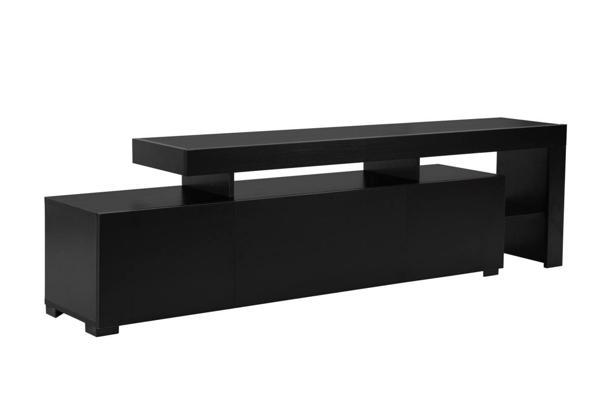 NORDVÄRK Beliz TV-bord, m. PVC-kantbånd LED-lys, produktbillede 8 af 13, TV-borde hos HomeNordic