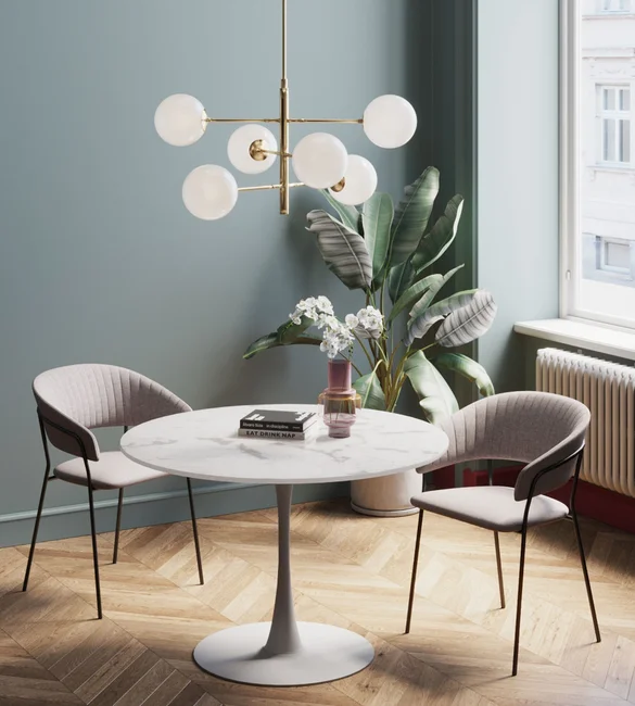 KARE DESIGN Schickeria spisebord, rund, produktbillede 8 af 8, Spiseborde hos HomeNordic