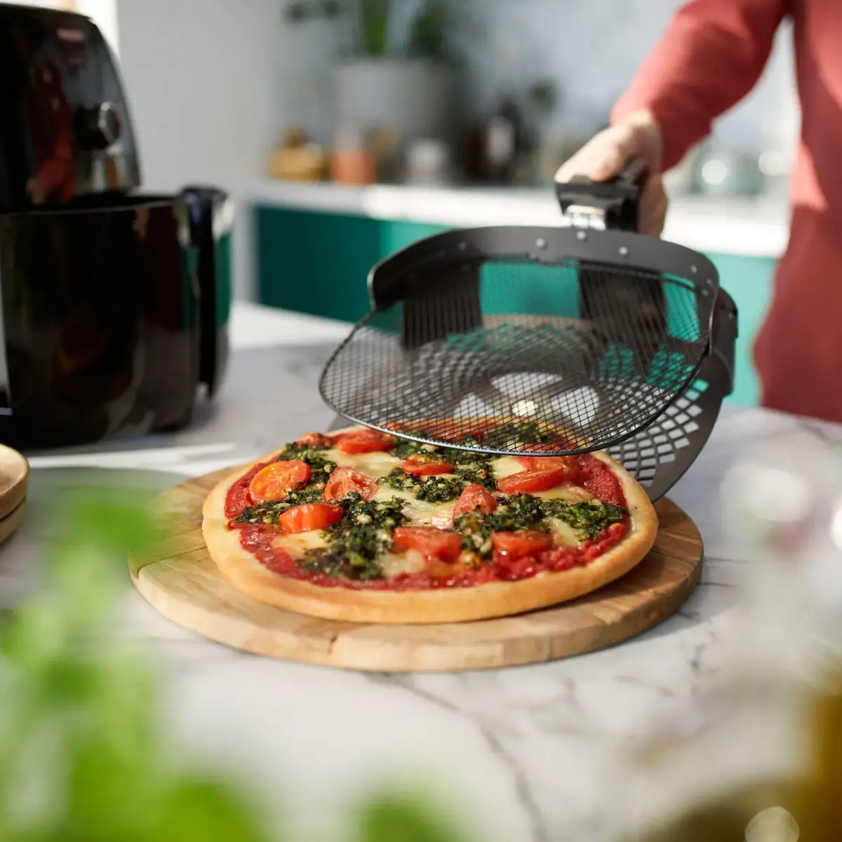 HD9952/00 Airfryer Accessory XXL pizza-sæt, produktbillede 10 af 10, Airfryers hos HomeNordic