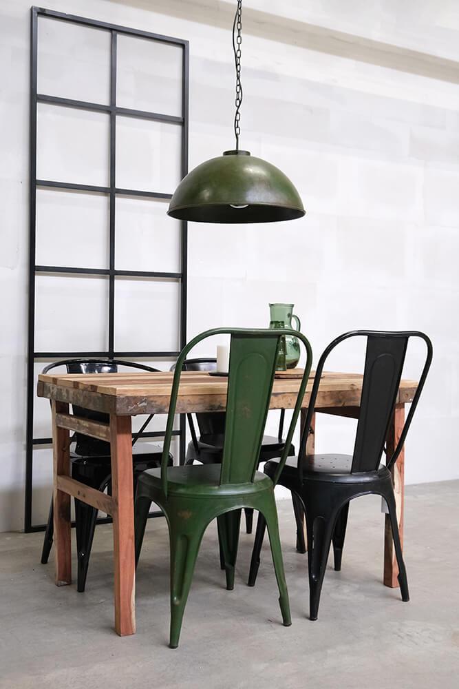 TRADEMARK LIVING THORMANN LOFTLAMPE ANTIK GRØN, produktbillede 2 af 4, Pendler hos HomeNordic