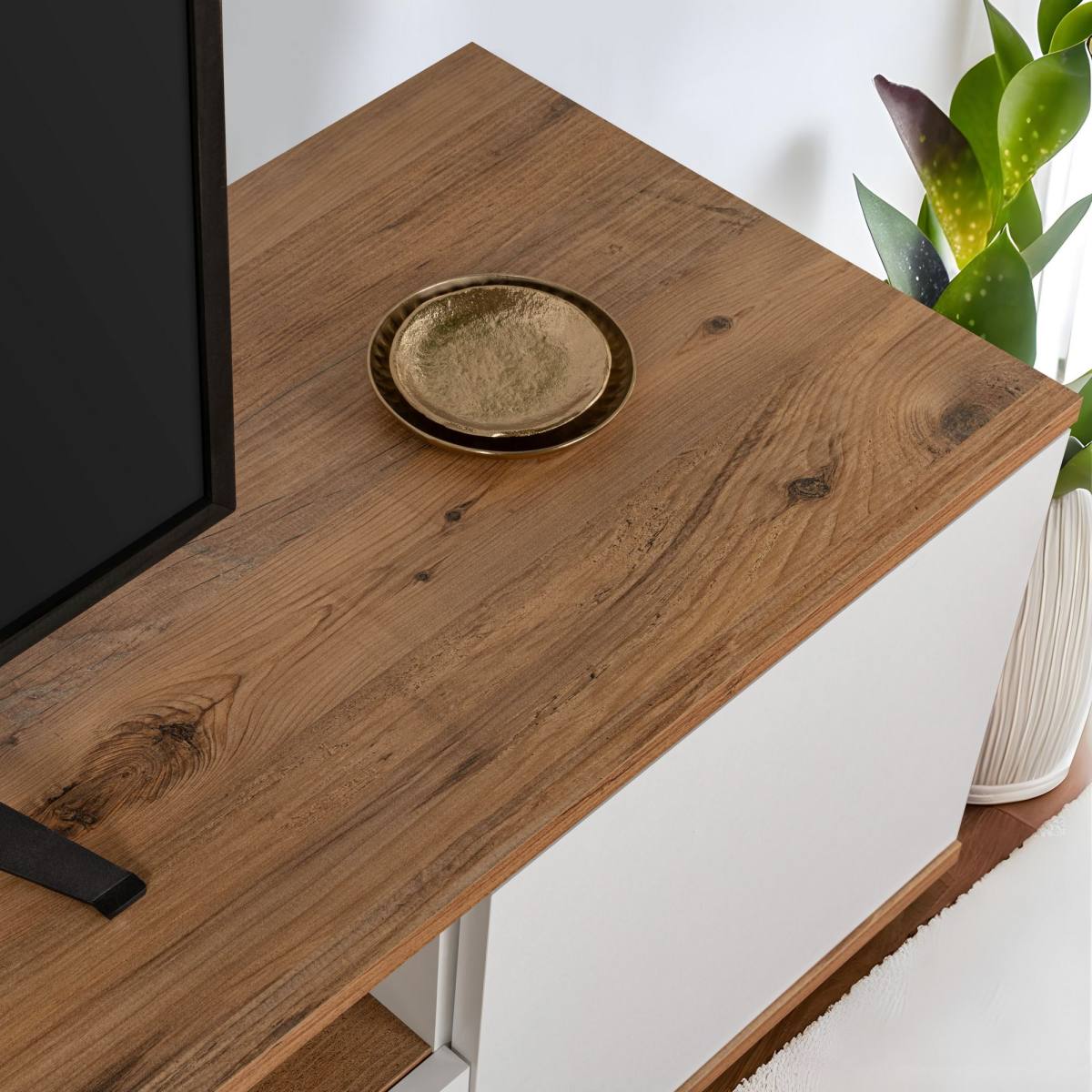 NORDVÄRK Veramont TV-bord, m. 3 låger, 1 hylde, produktbillede 5 af 7, TV-borde hos HomeNordic