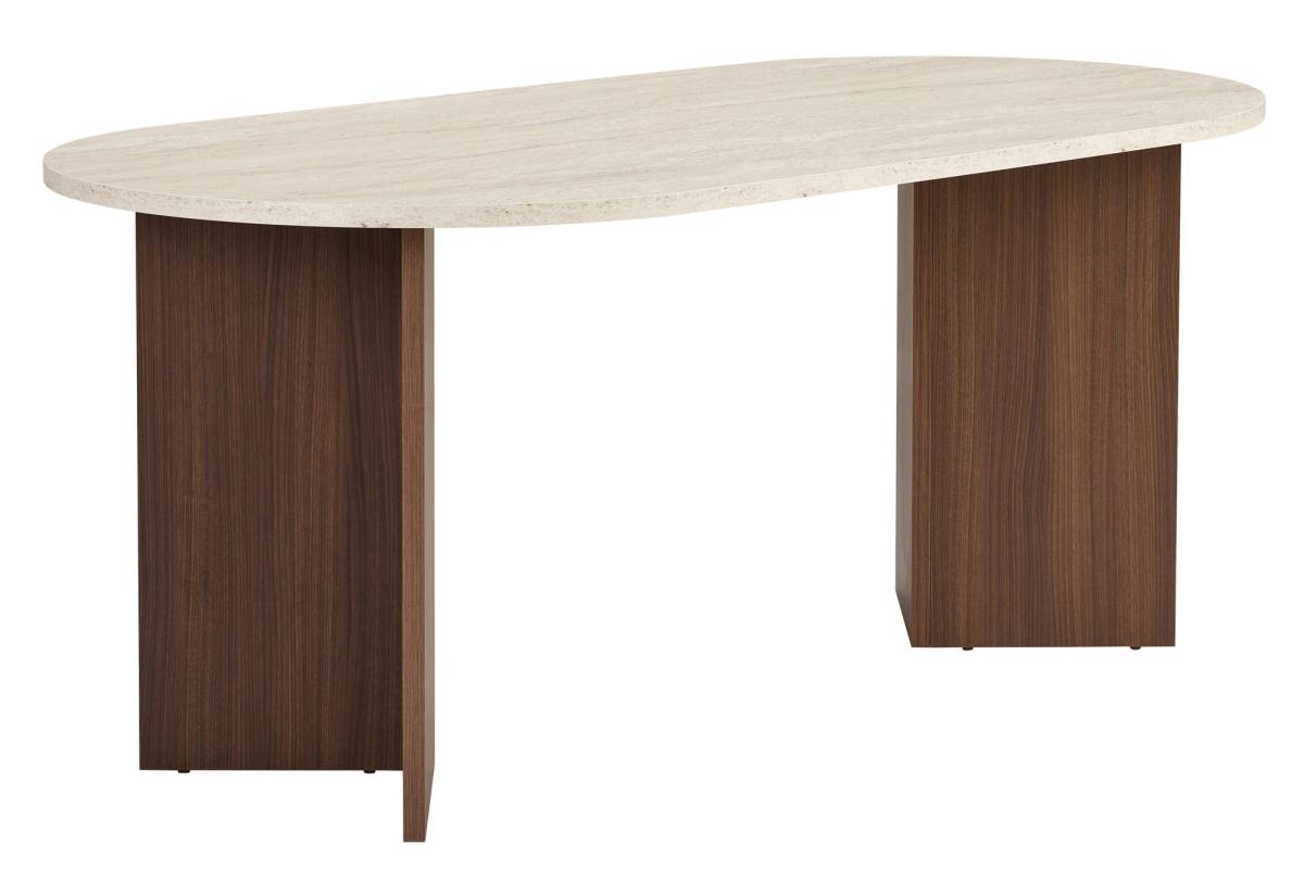 NORDVÄRK Sablin spisebord, oval, produktbillede 3 af 10, Spiseborde hos HomeNordic